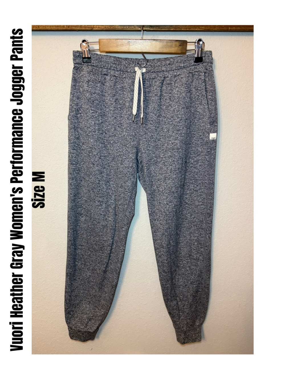Vuori Heather Gray Women's Performance Jogger Pants Size M